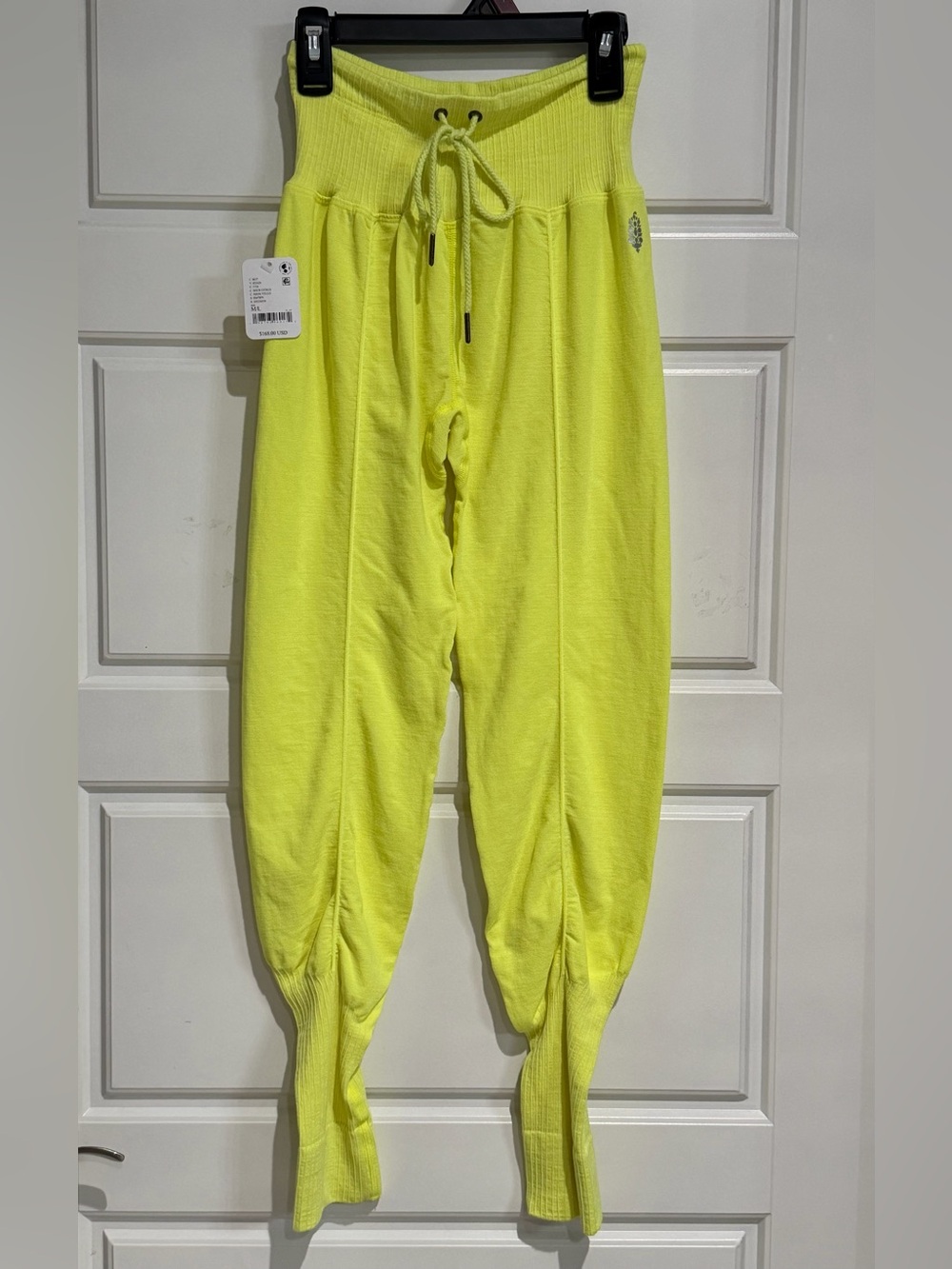 FP Movement by Free People Neon Lime Drawstring Joggers